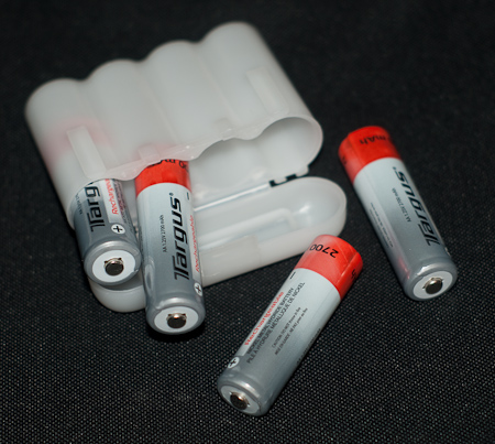 Simple things like a battery organizer, can make a huge difference when you need to reload flash batteries in a hurry.
