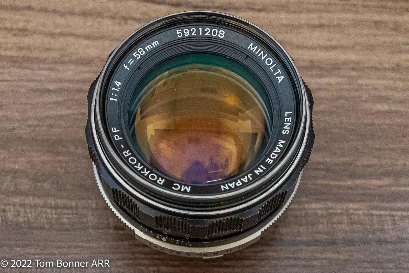 Old Glass: The Rokkor 58mm f/1.4 Prime Lens. Star Performer 